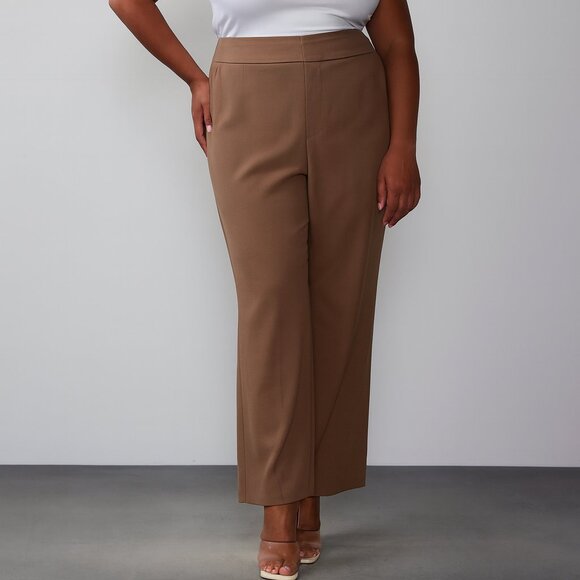 Laura Scott Pants - Laura Scott Womens Dress Trouser Pants Size 16 Straight Leg Career Work Formal